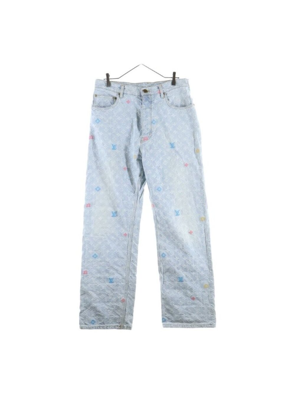 Louis Vuitton Tyler the Creator Monogram Denim Pants Jeans 30